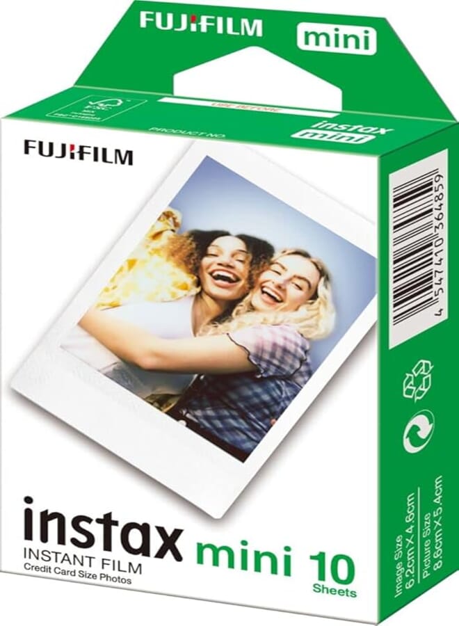 فيلم فوجي فيلم إنستكس ميني الفوري (10 تعريضات)
